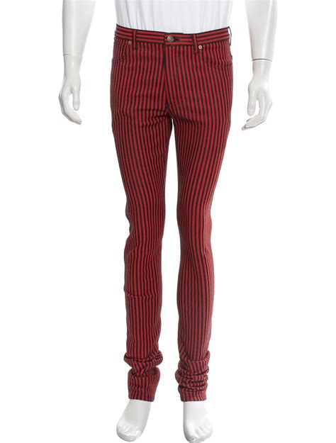 gucci pants with red stripe|Gucci satin jacquard pants.